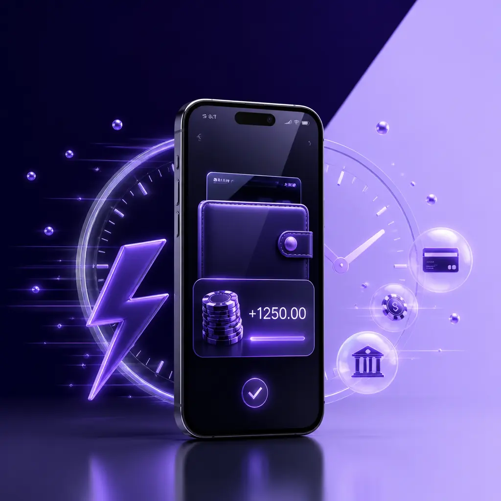 Spingranny casino deposit methods including Visa, Mastercard, Apple Pay, Google Pay, and crypto with instant processing times